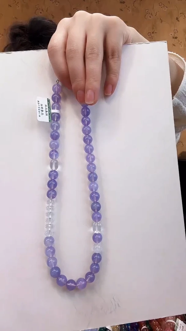 颈饰未镶嵌水晶水晶项链约10M5203