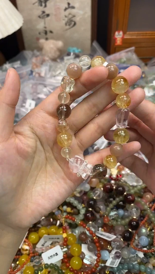 未镶嵌手链水晶450