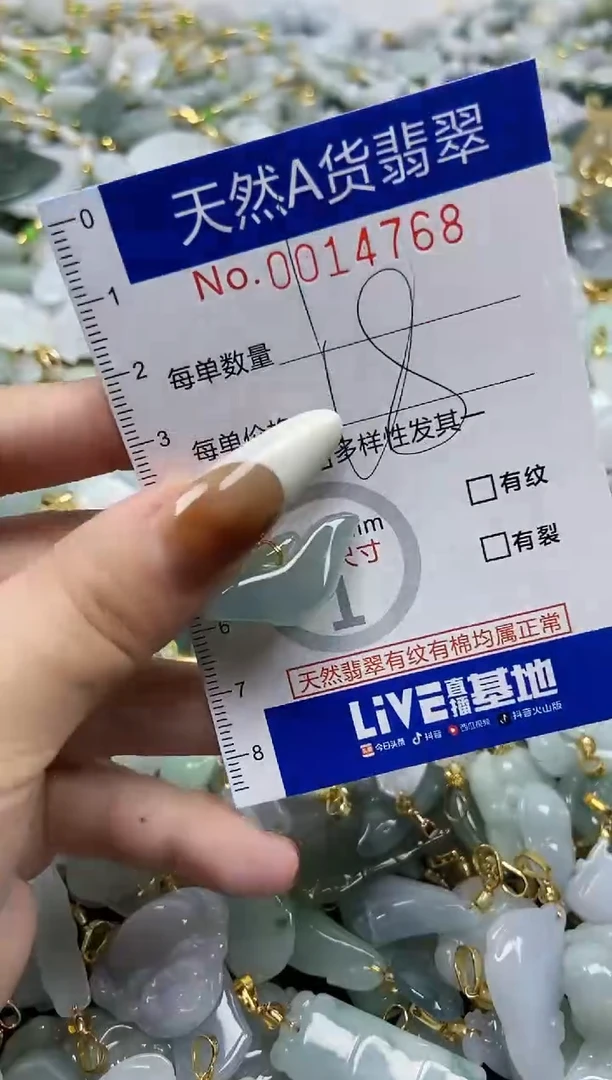 【闪购商品】翡翠颈饰未镶嵌天然A货翡翠