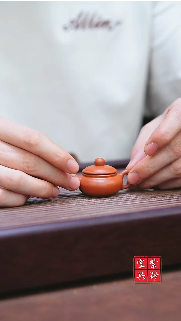 紫砂其他宜兴原矿紫砂    茶宠仿鼓