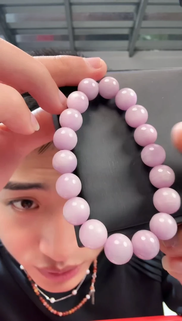 未镶嵌锂辉石手链晶5343 约11mm