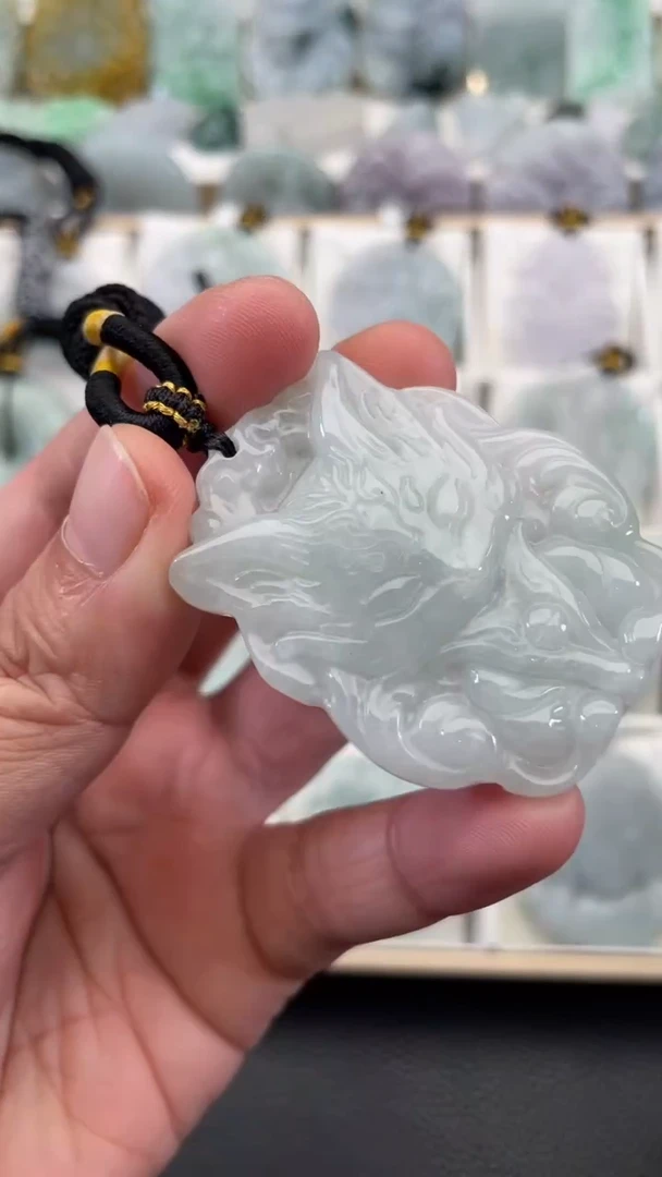 颈饰未镶嵌翡翠天然缅甸翡翠A货73