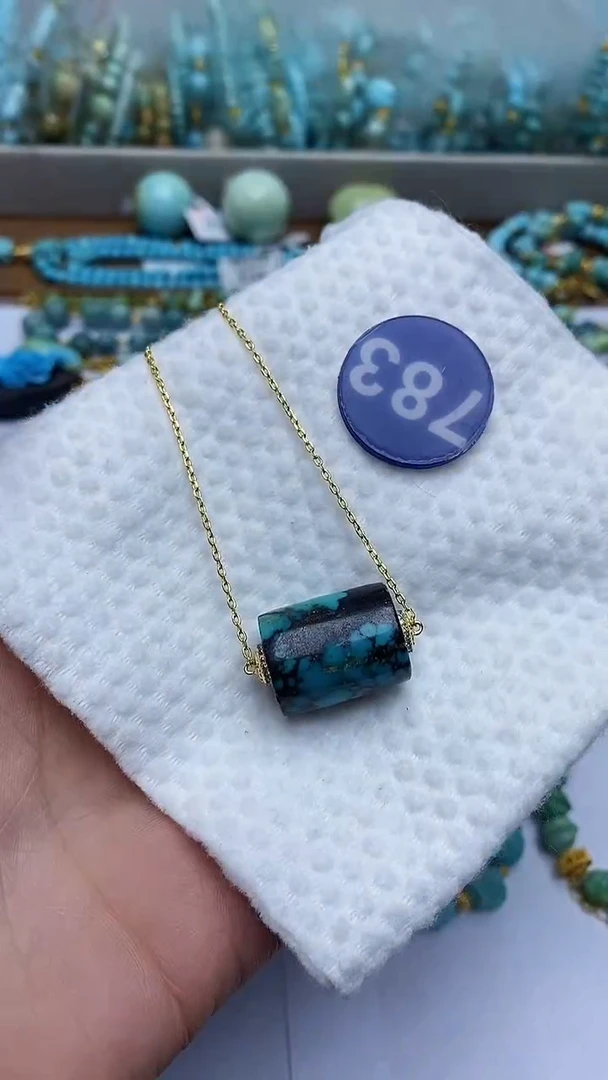 【闪购商品】绿松石项链合金783项链