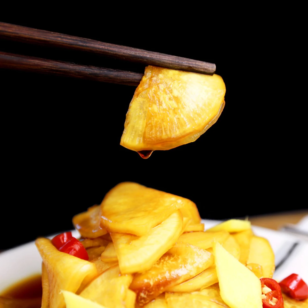 新仓土特产清腌萝卜片酱萝卜冷菜下饭酱腌菜脆萝卜咸萝卜咸甜脆爽