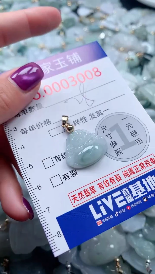 颈饰未镶嵌翡翠3008