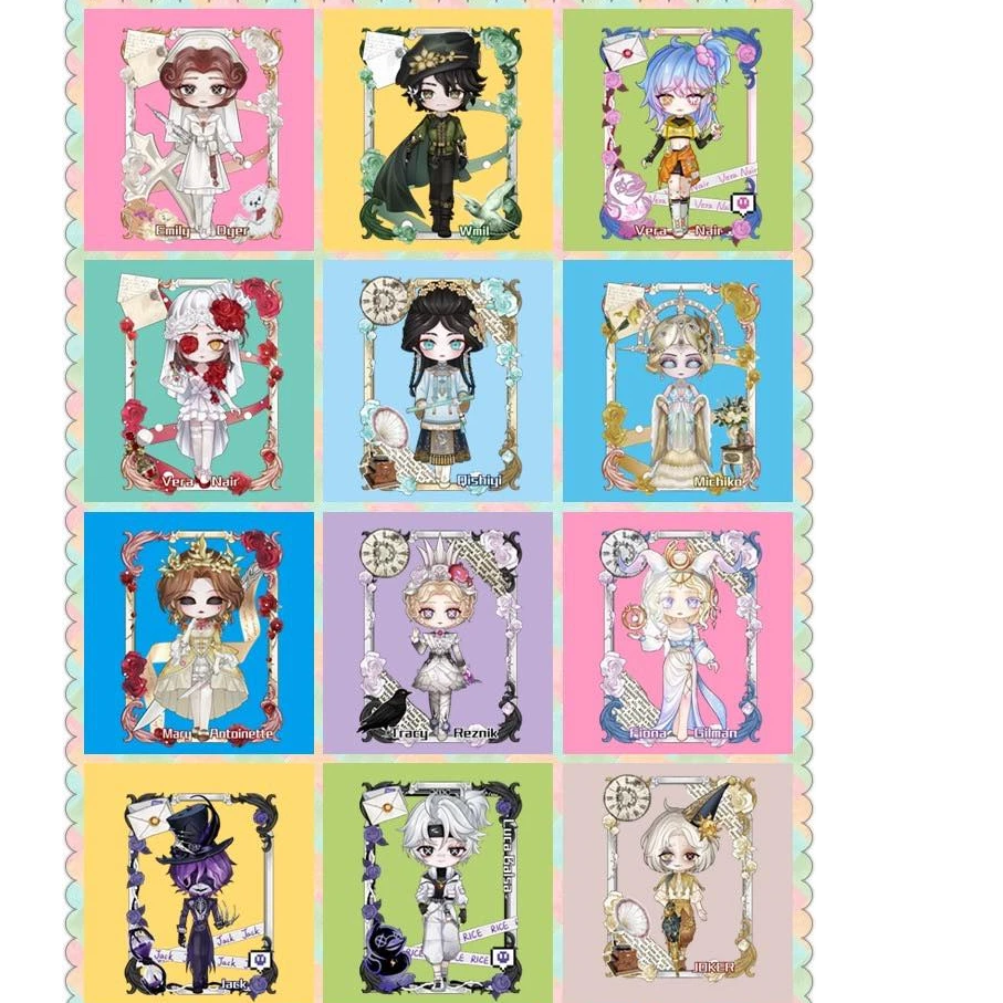 【盲盒代拆】第五人格同人周边金属镂空