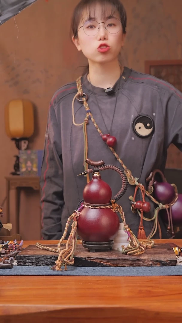 640号链接精品大漆葫芦现货现发[一物一拍]