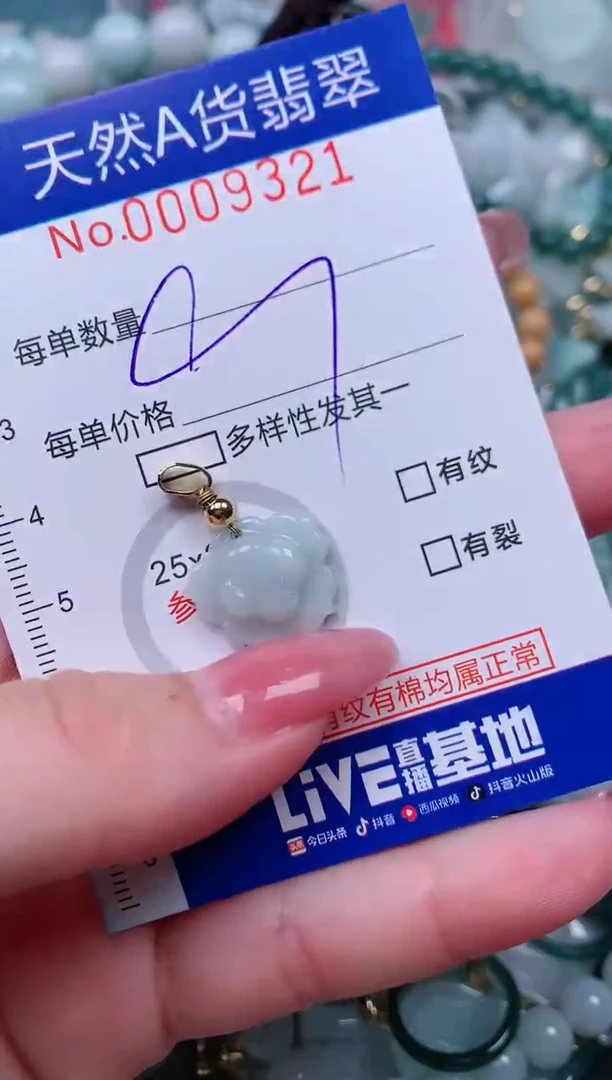 【闪购商品】翡翠颈饰未镶嵌00009321