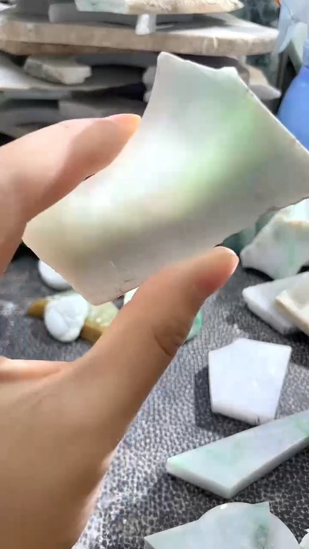 裸石翡翠天然A货翡翠板料