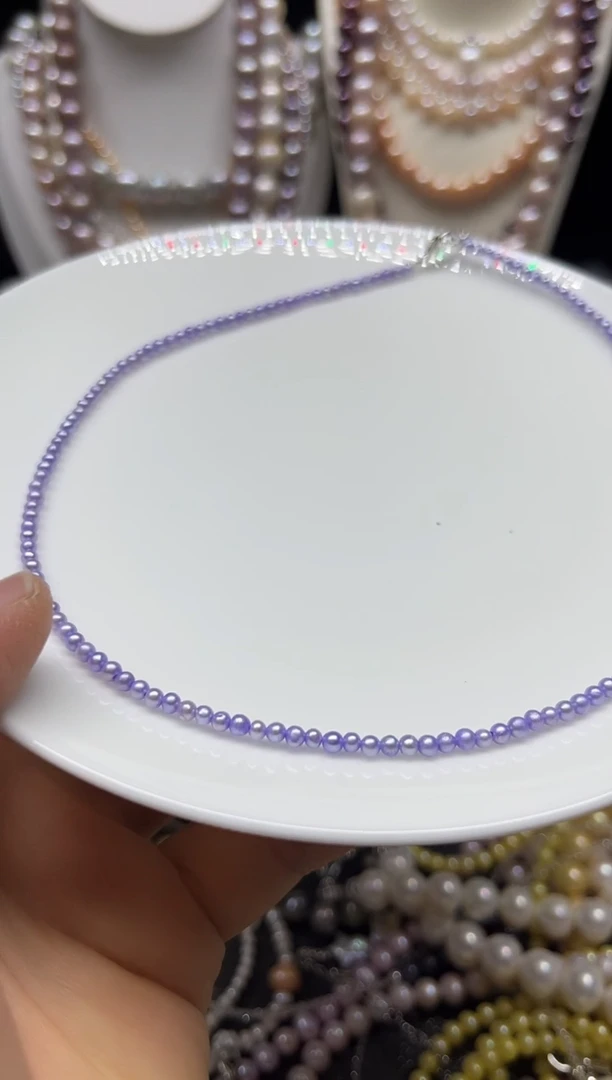淡水珍珠未镶嵌颈饰多人