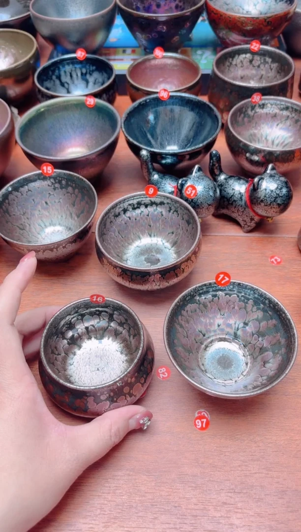 【闪购商品】茶盏16 17号建盏工匠茶器