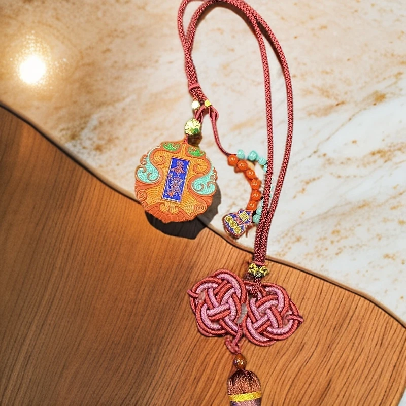 含辰砂工艺品朱砂包挂-121887