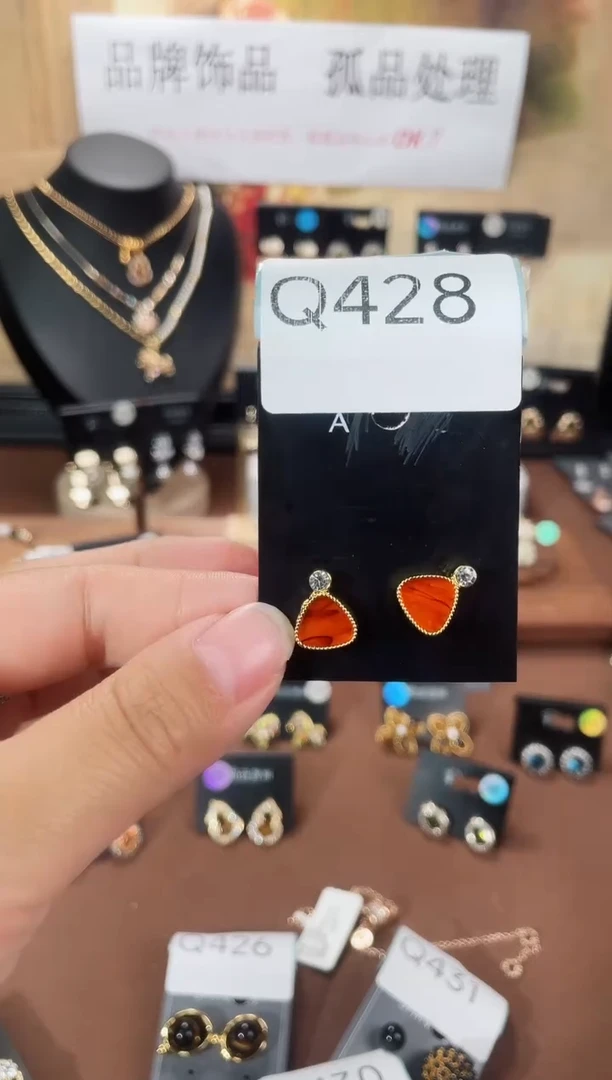合金925银锆石Q428