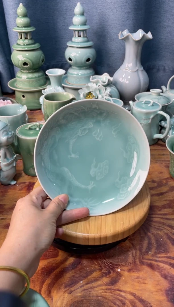 微瑕特价青瓷 慧语瓷坊