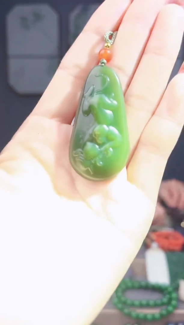 和田玉未镶嵌颈饰多样性发货  拍一单发一个