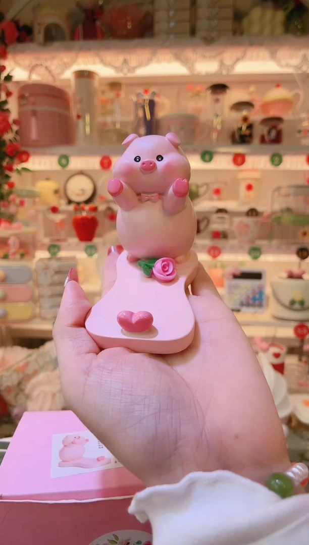 屁屁猪手机支架——手工制作品质好！