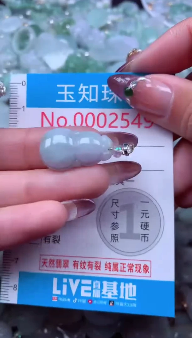 吊坠(不含链)未镶嵌翡翠2549