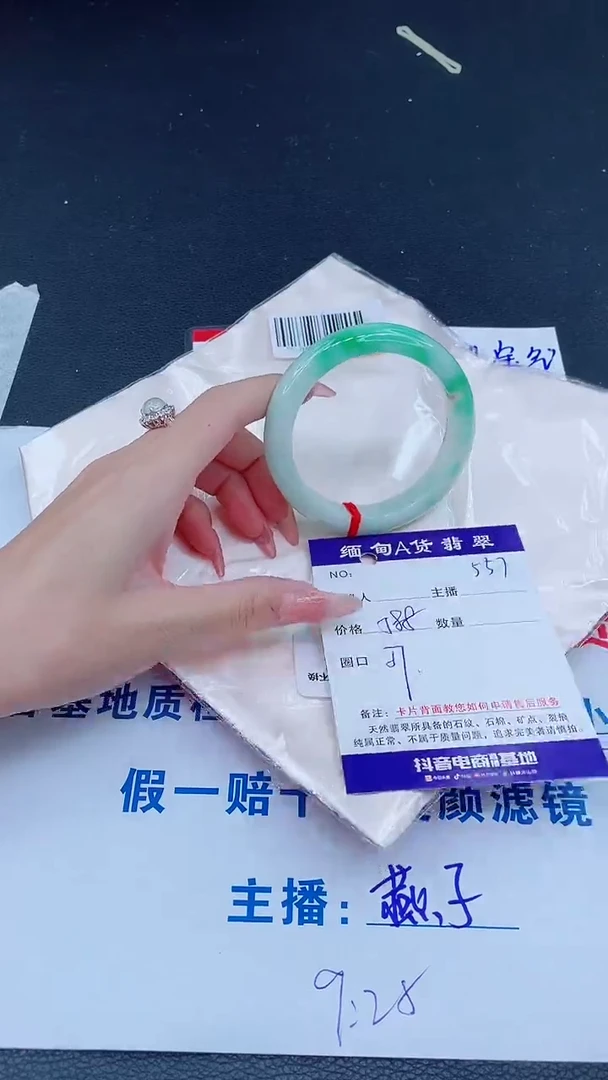 未镶嵌手镯翡翠