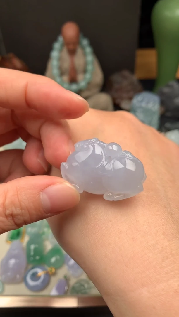 吊坠(不含链)未镶嵌翡翠唐马