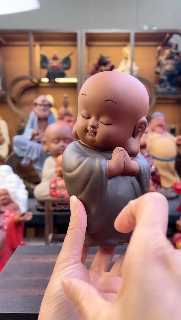 紫砂茶宠器闵紫砂茶宠摆件