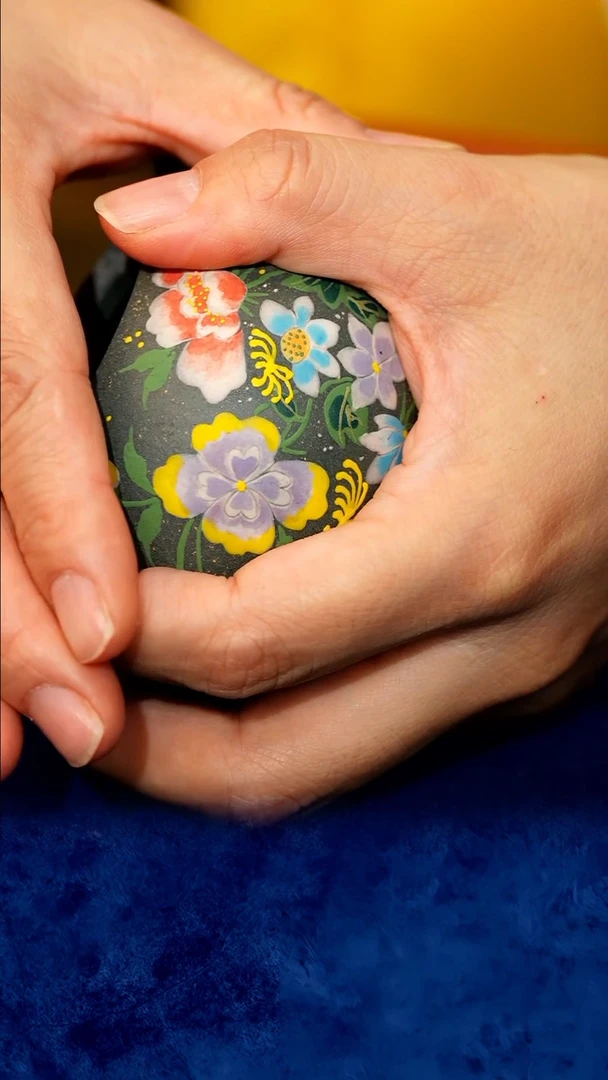 宜兴紫砂 紫砂茶壶 LJY 雪花青 一粒珠