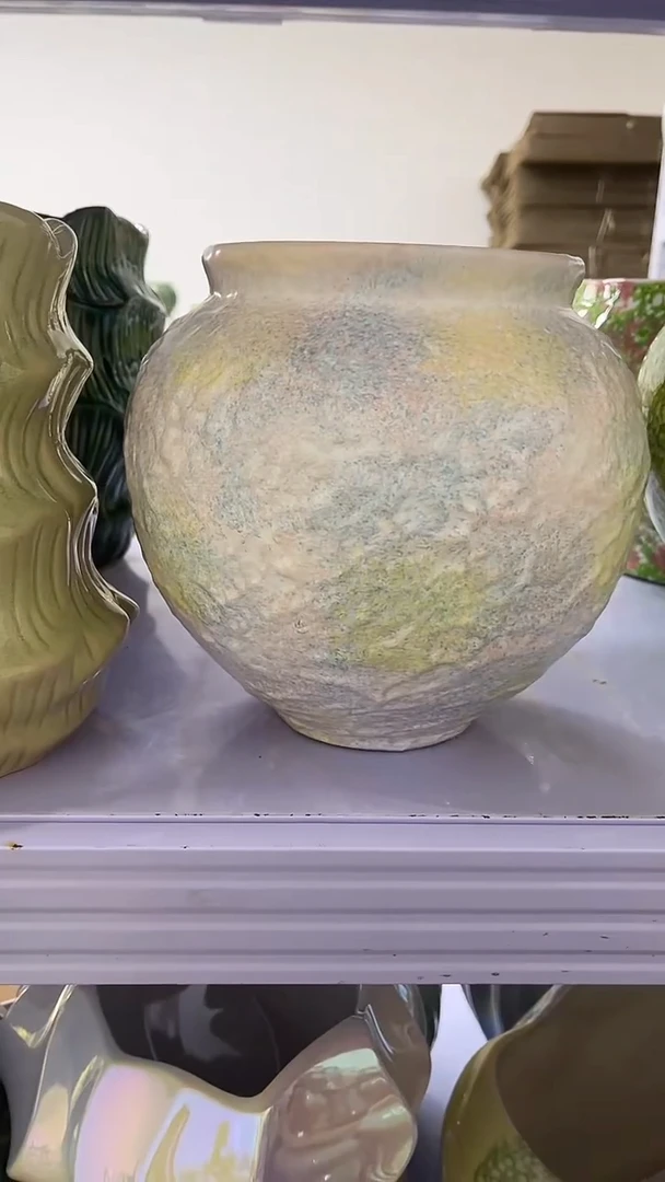 12.3陶瓷花盆直播链接高. 22     口16