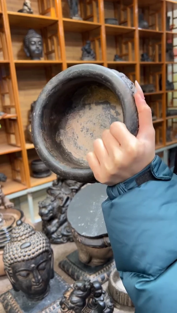 陶土【火山泥】聚宝盆