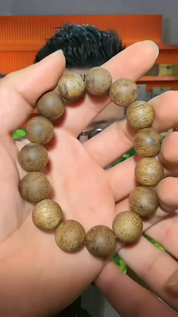 沉香手串129号单圈香港多样性发一