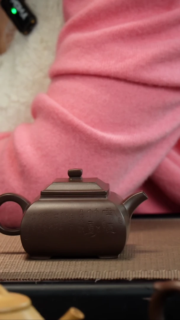 【闪购商品】紫砂茶壶老紫泥镜方