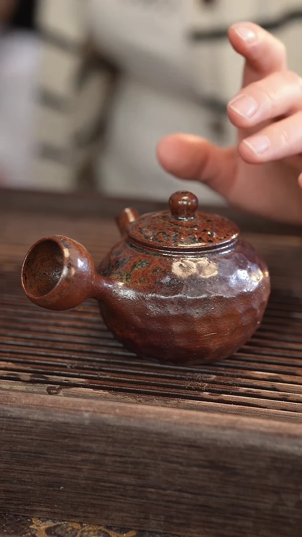 茶壶紫砂原矿手工制作150cc