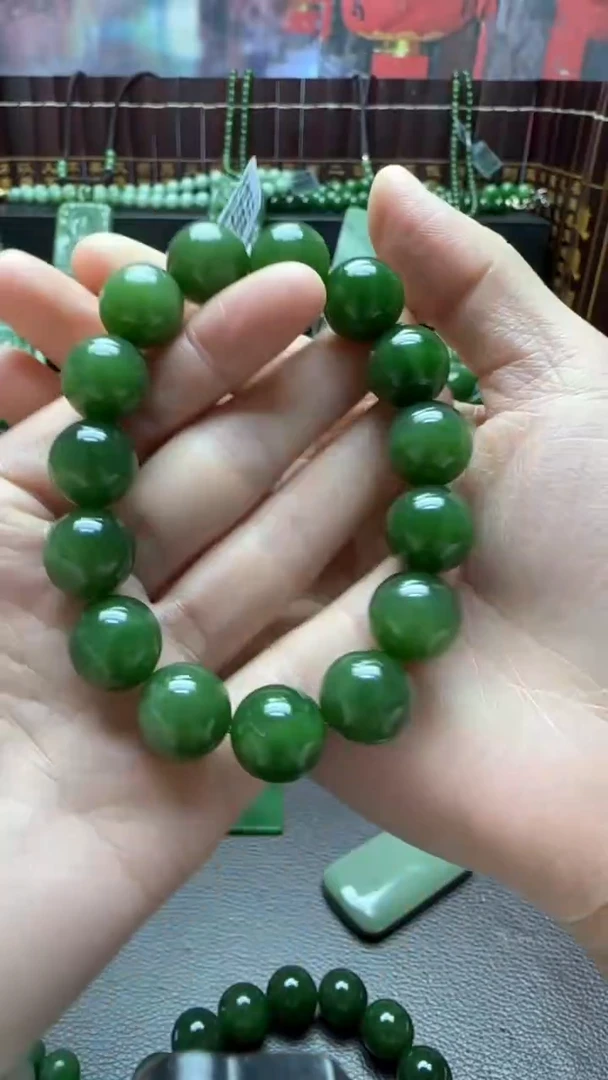 【闪购商品】和田玉（碧玉）手串未镶嵌手串