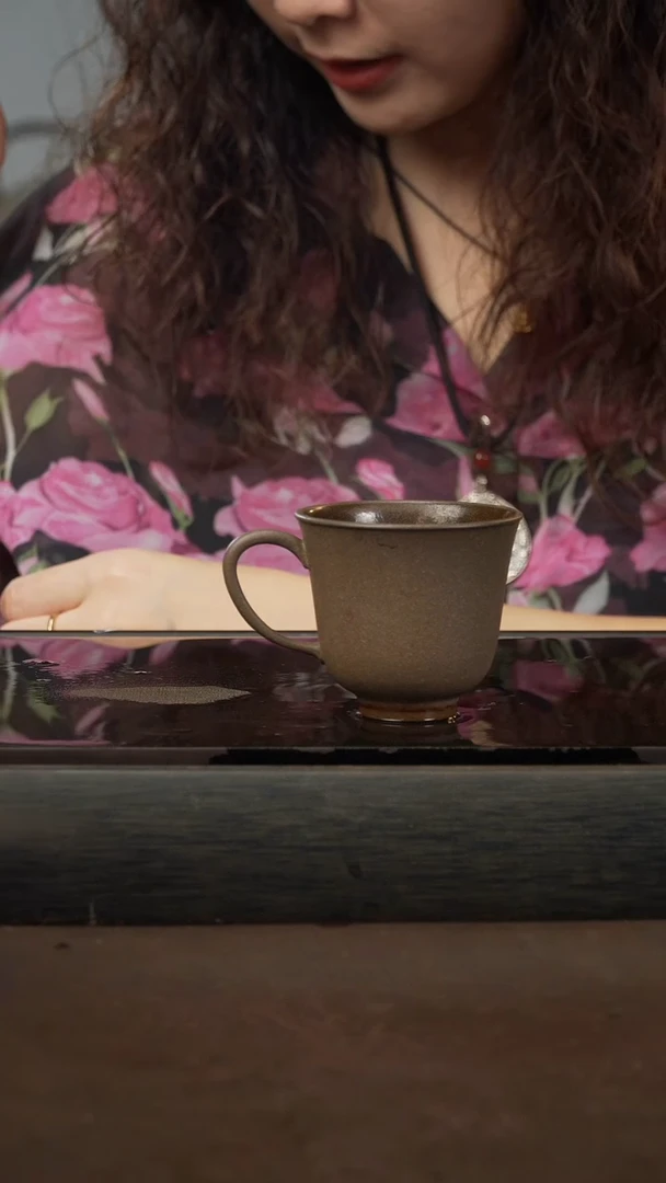 茶壶紫砂4 青段主人杯带把