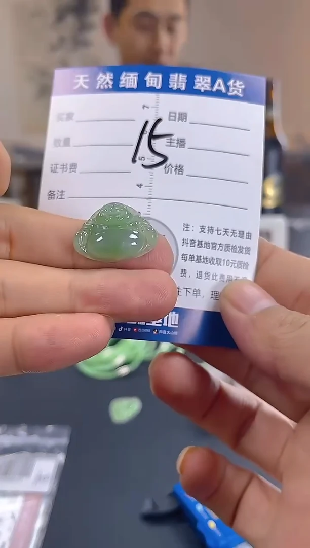 颈饰未镶嵌翡翠纯天然缅甸翡翠A货