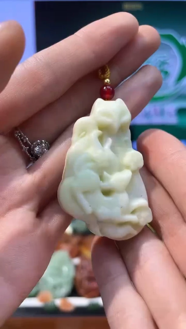 【闪购商品】岫玉吊坠未镶嵌·