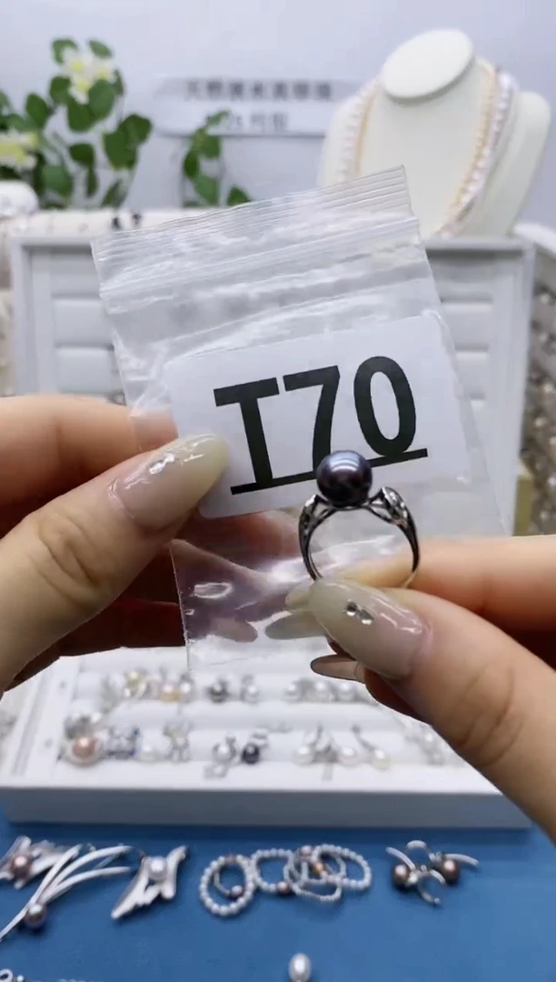银S925镶嵌无淡水珍珠慢****士T70拍二发一