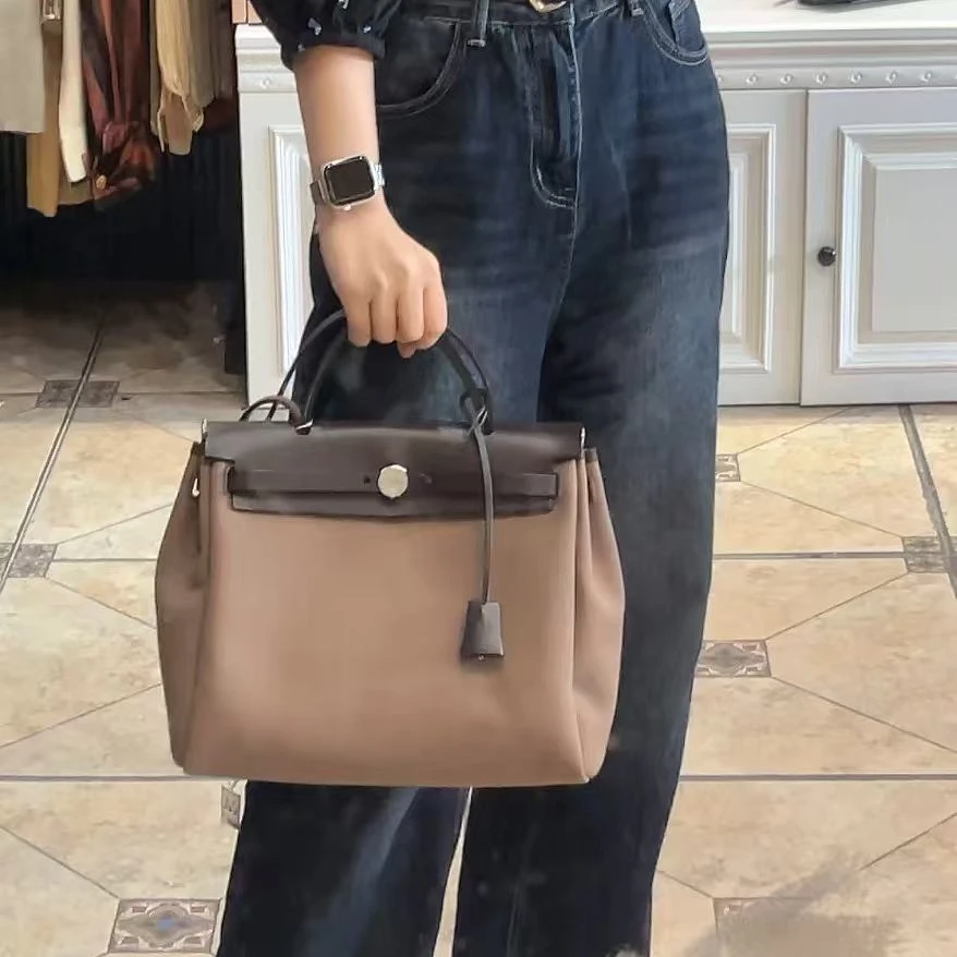 95新 Hermes/爱马仕 坤球奢选 爱马仕herbag单肩包