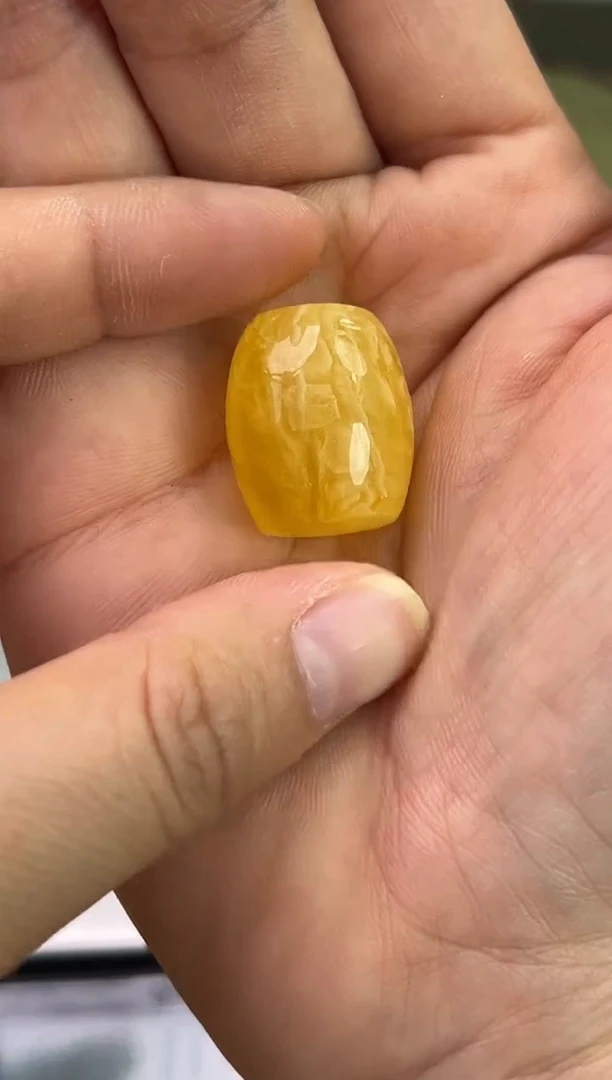 裸石琥珀未镶嵌琥珀蜜蜡吊坠