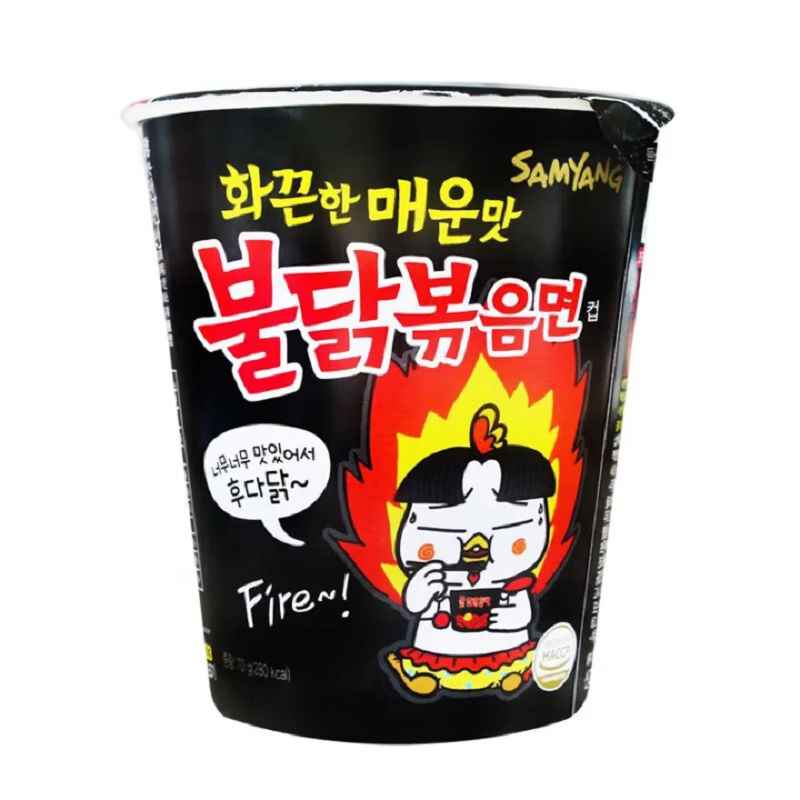 三养辣鸡肉味杯面(油炸方便面) 名创优品