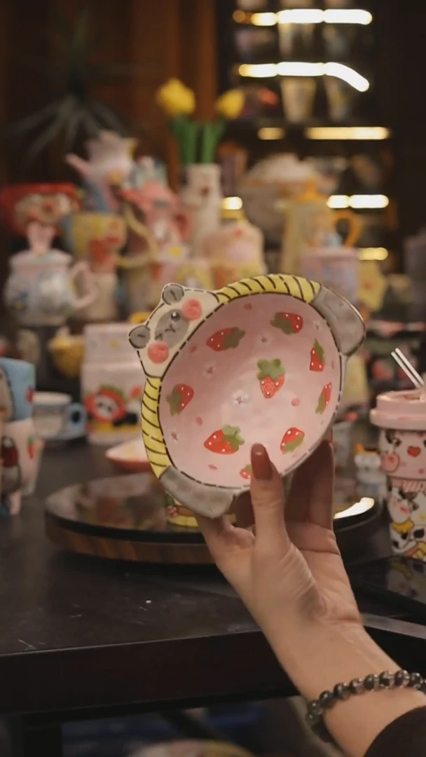 景德镇釉下彩绘设计师款式陶瓷