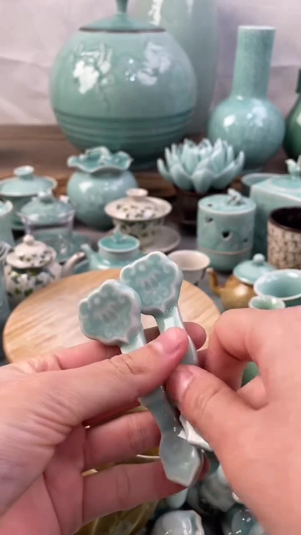 【闪购商品】特价福利 微瑕 慧仙青瓷