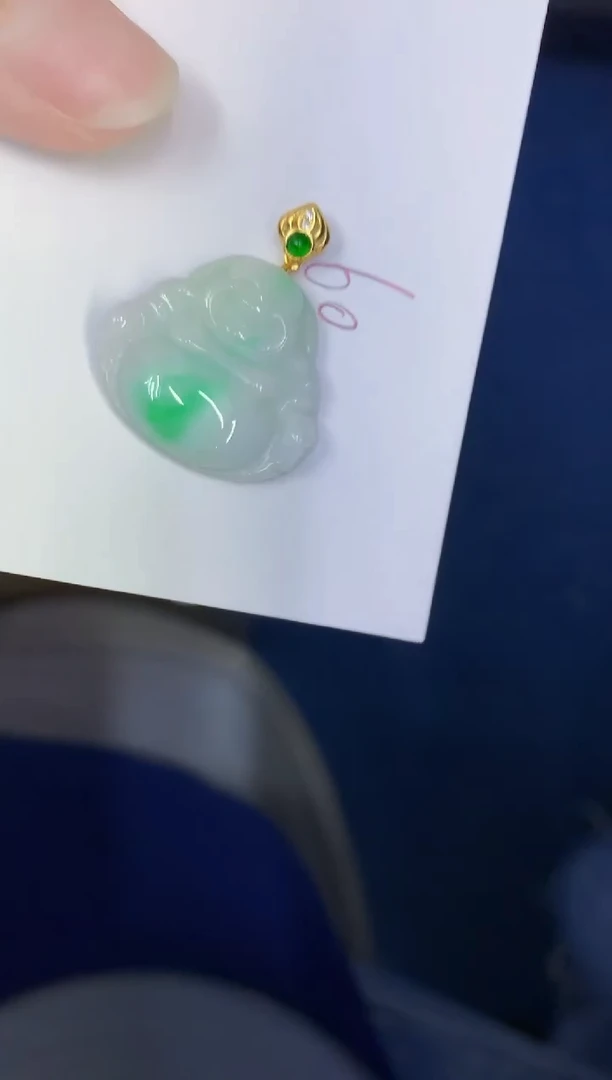 颈饰未镶嵌翡翠缅甸天然翡翠A货