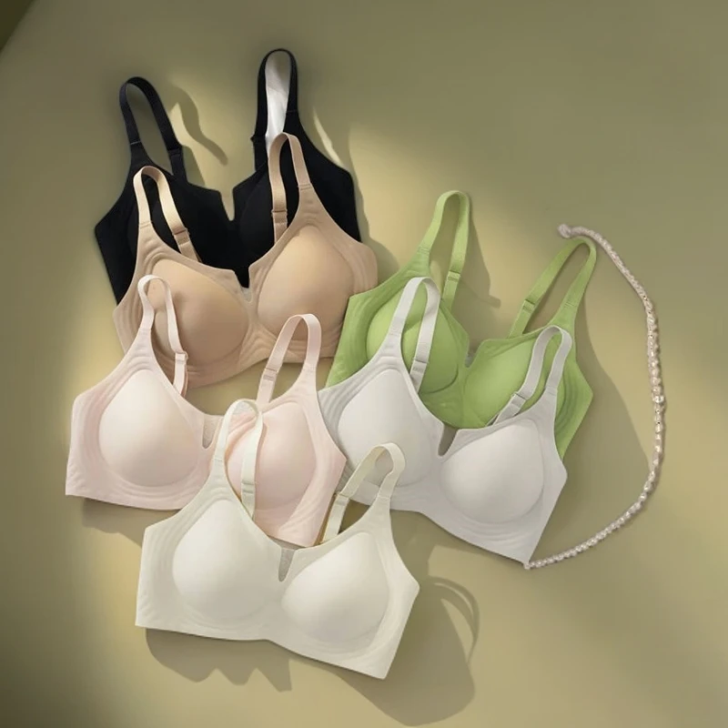维妮芳-玻尿酸舒适内衣提拉bra聚拢无痕美背文胸小胸聚拢显大文胸