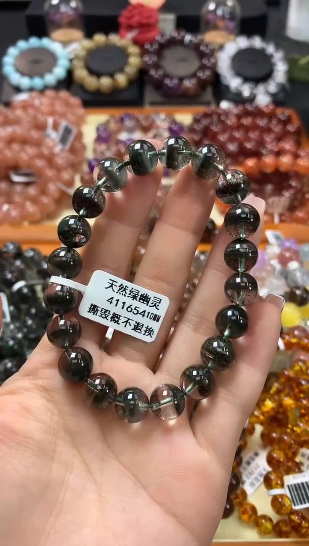 未镶嵌手链水晶10*