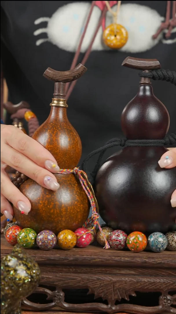 WP011大漆酒葫芦不包手串（总2只）