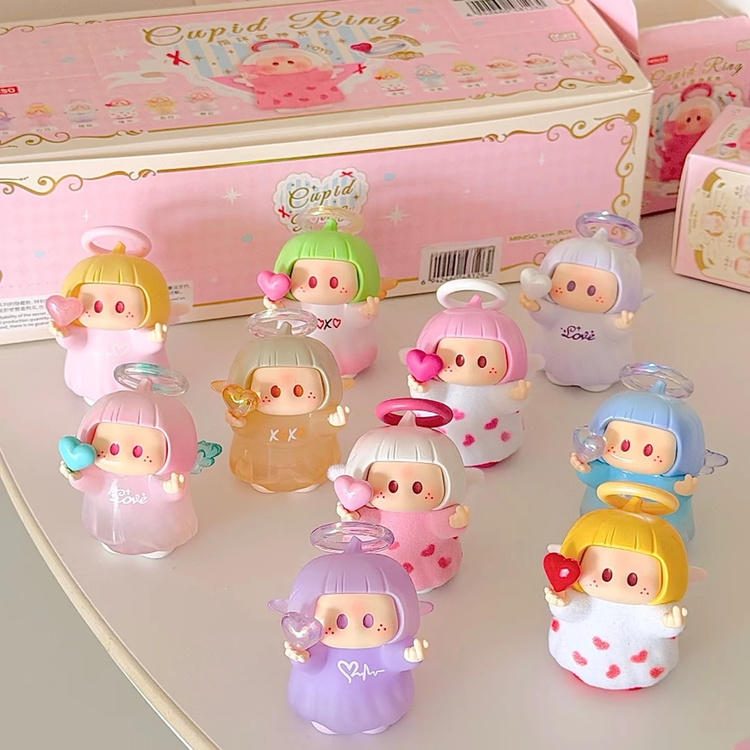 【拆盒】右右酱指环爱神系列手办盲盒-吃吃潮玩