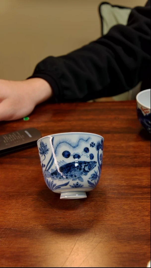 杯子瓷景德镇纯手工瓷器