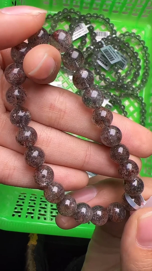 【闪购商品】石英质玉手链未镶嵌CL055约8mm多样性发一件