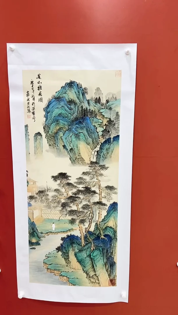 国画王月新国画作品