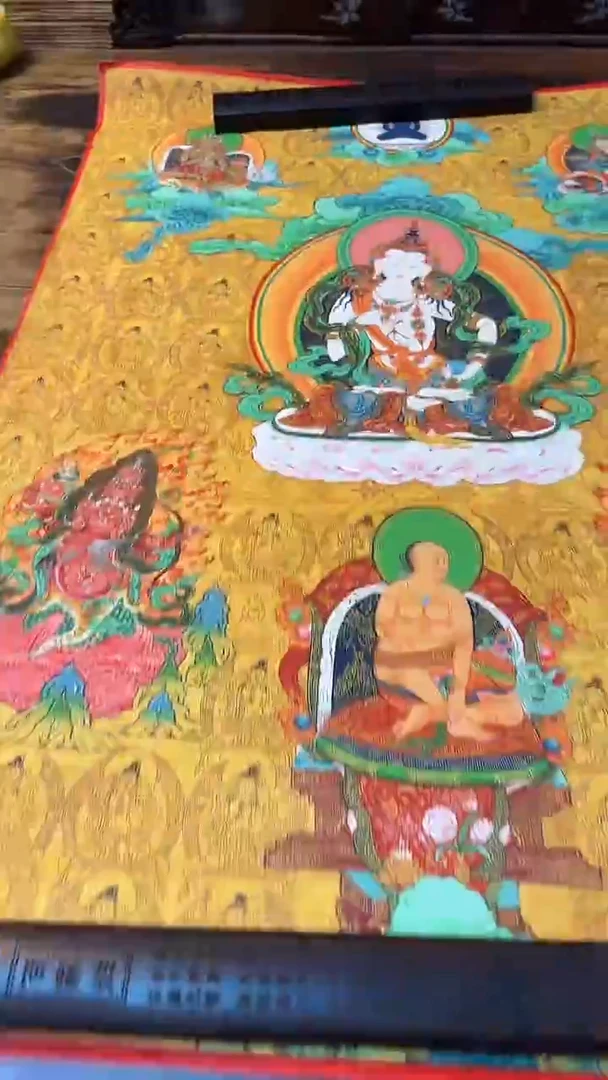 卷轴画古或今藏甄选唐卡097