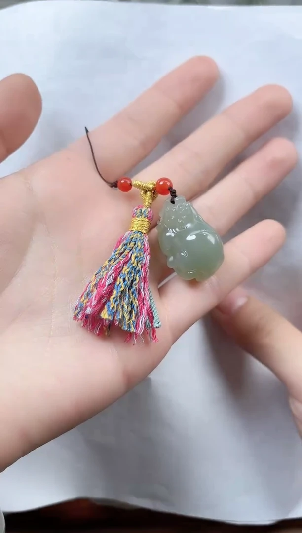【闪购商品】和田玉手机坠未镶嵌貔貅kk